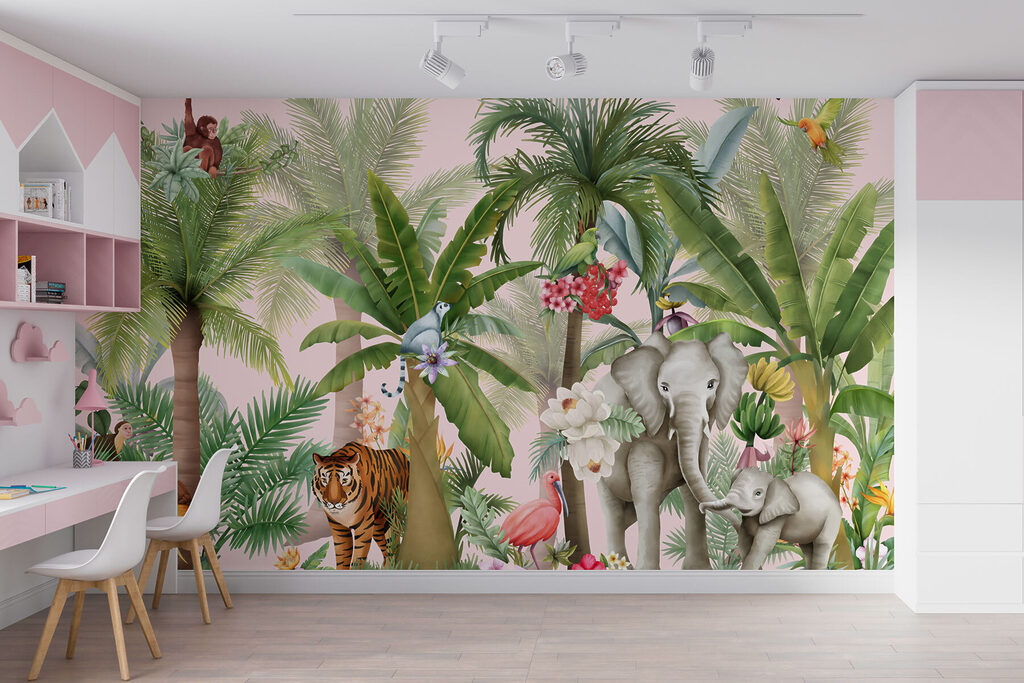 Animale printre palmieri — interior 3