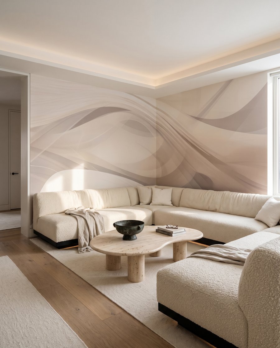 Benzi luminoase fluide — interior 3