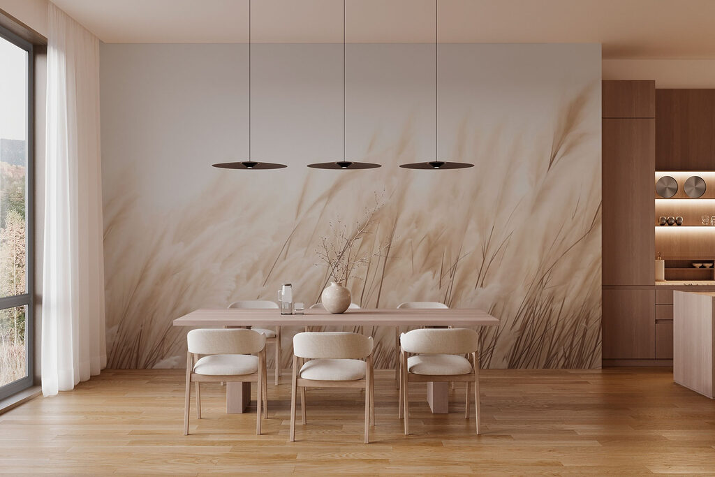 Ierburi aplecate spre dreapta — interior 2