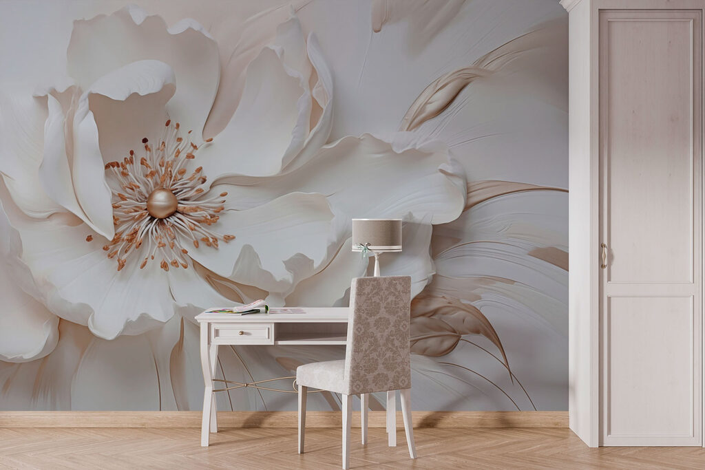 Floare albă — interior 3