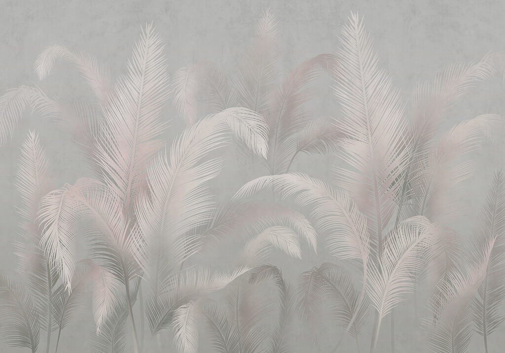 Frunze de palmier roz — design complet