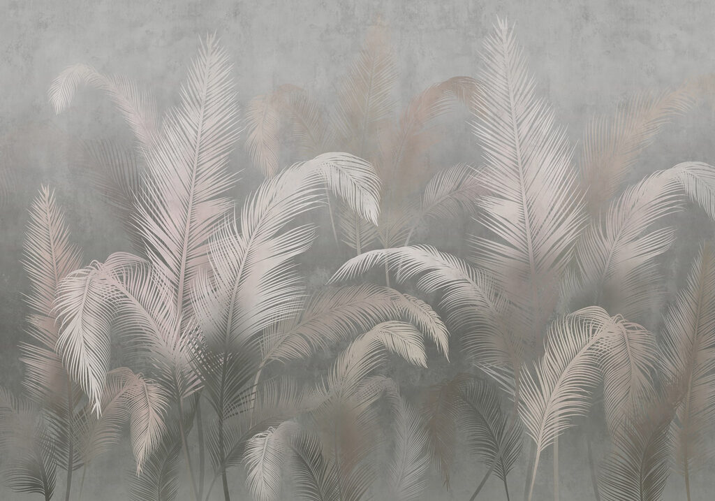 Frunze de palmier roz — design complet