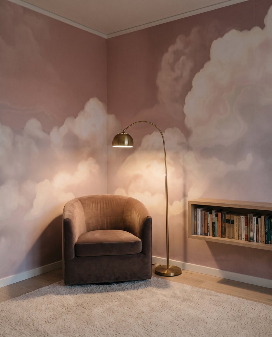 Nori albi pe cer — interior 4