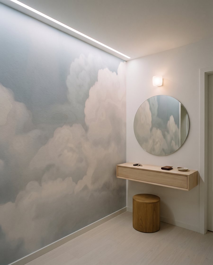 Nori albi pe cer — interior 4