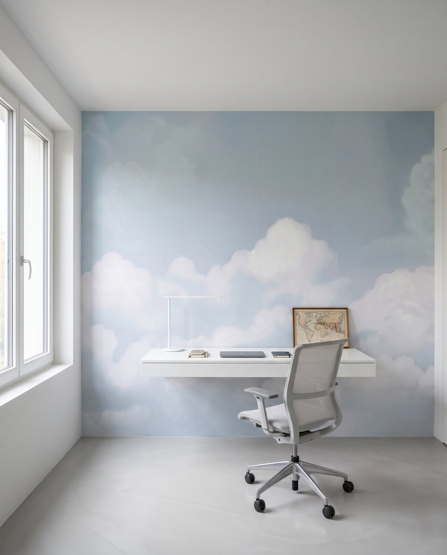 Nori albi pe cer — interior 7