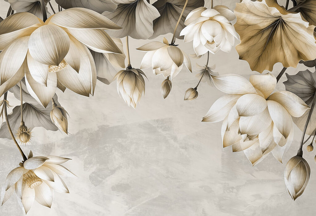 Ghirlandă de flori — design complet