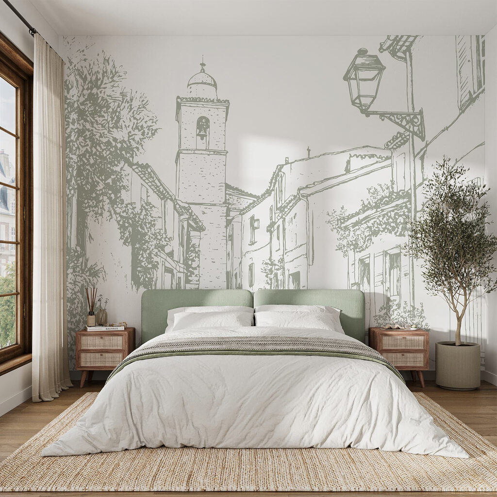 Uliță de sat — interior 1