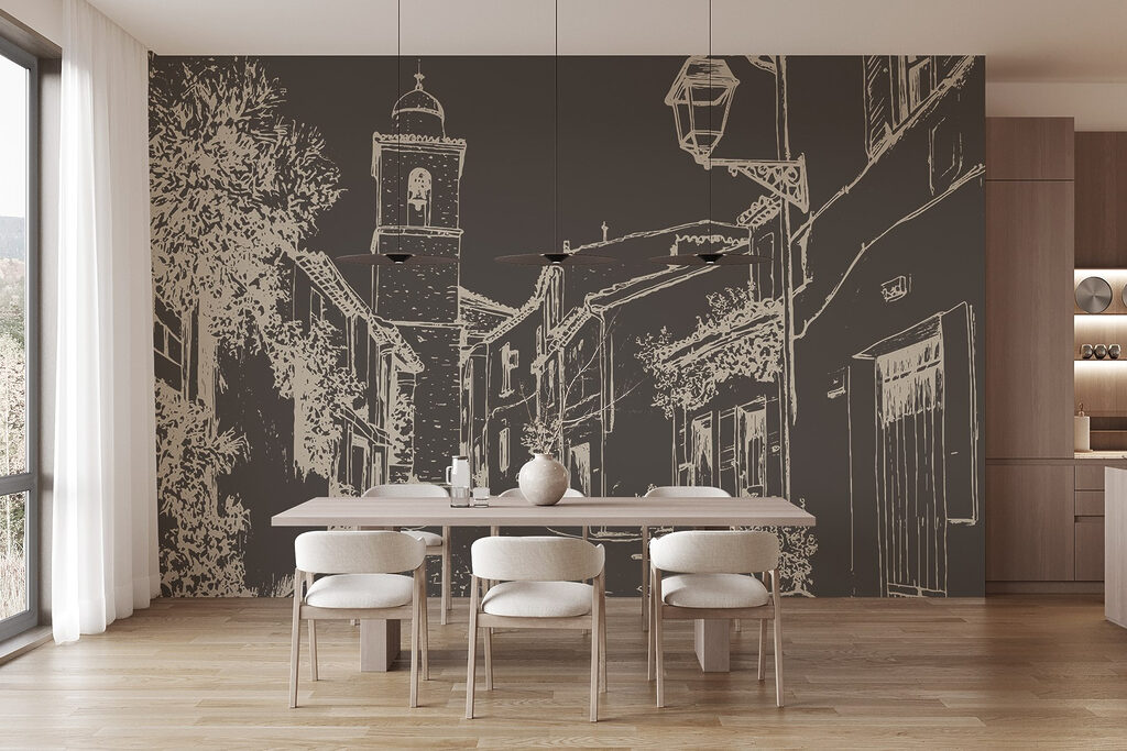 Uliță de sat — interior 5