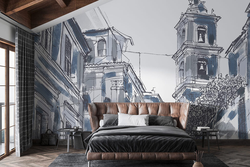 Turn deasupra străzii — interior 1