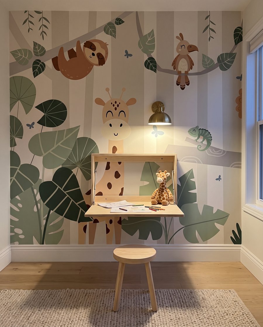 Prieteni între frunze mari — interior 6
