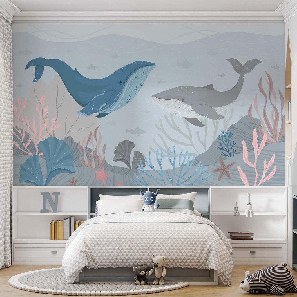 Balene printre plante marine — interior 1