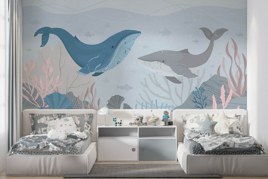 Balene printre plante marine — interior 3