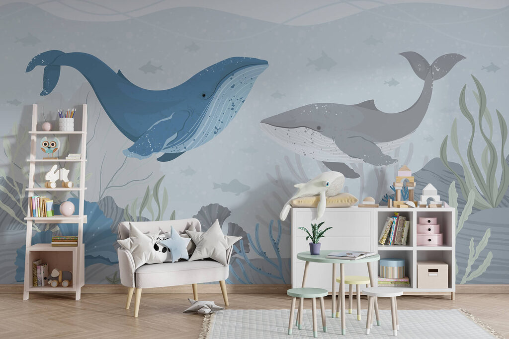 Balene printre plante marine — interior 2