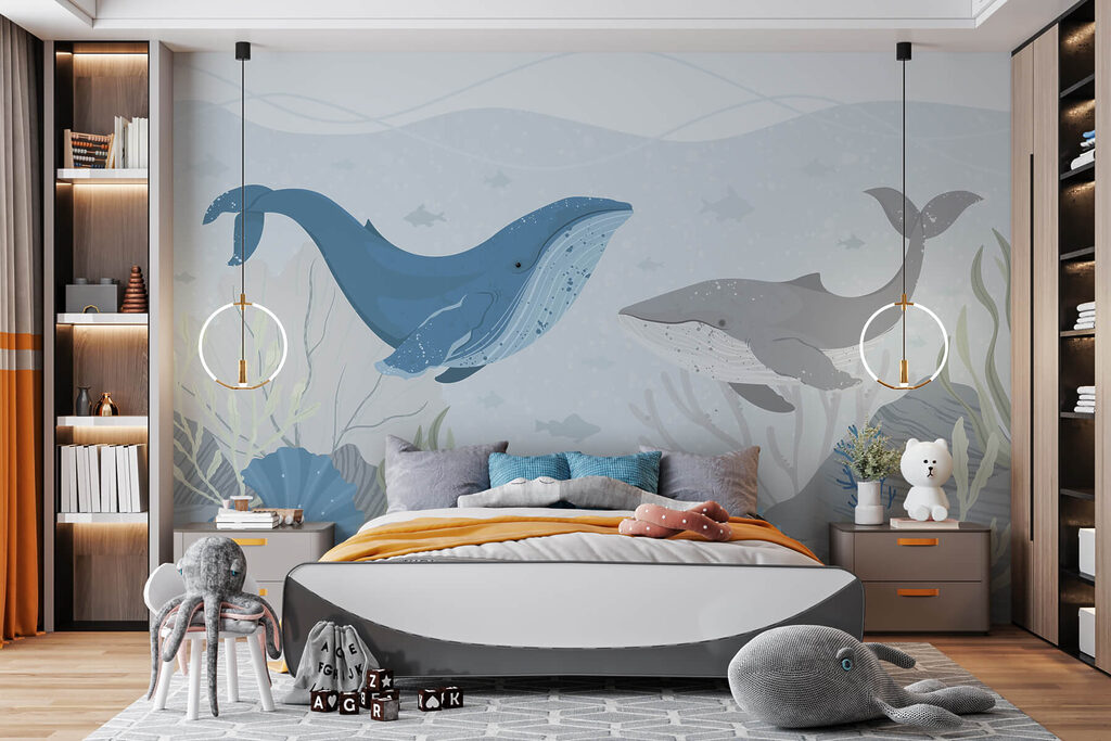 Balene printre plante marine — interior 4