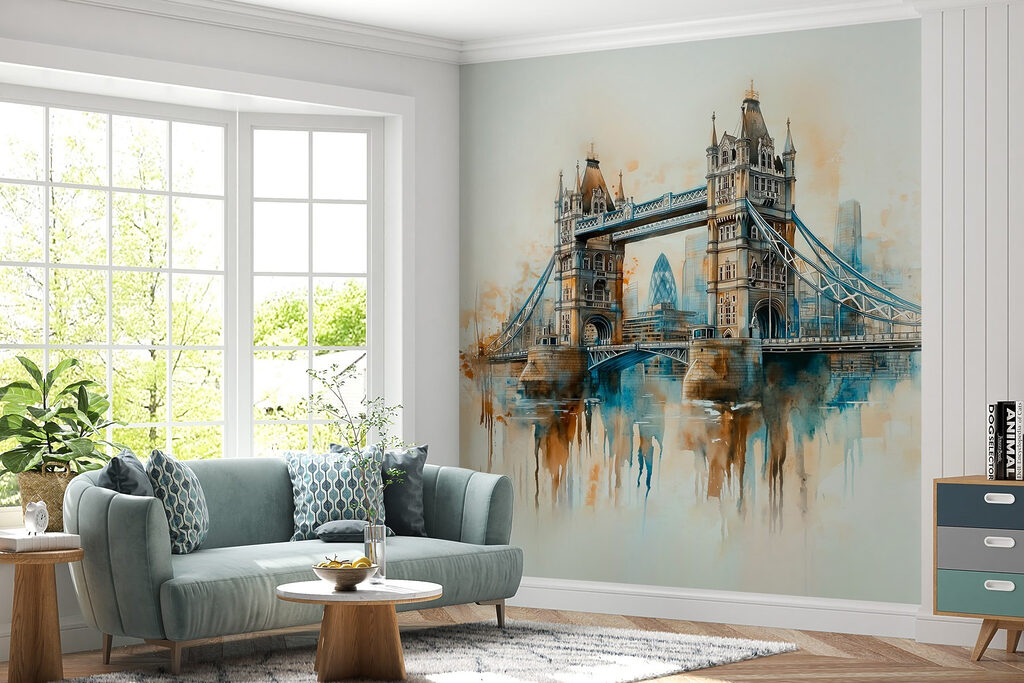 Tower Bridge în acuarelă — interior 1