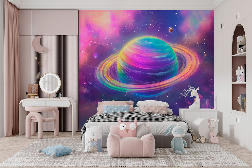 Planetă curcubeu cu inele — interior 6
