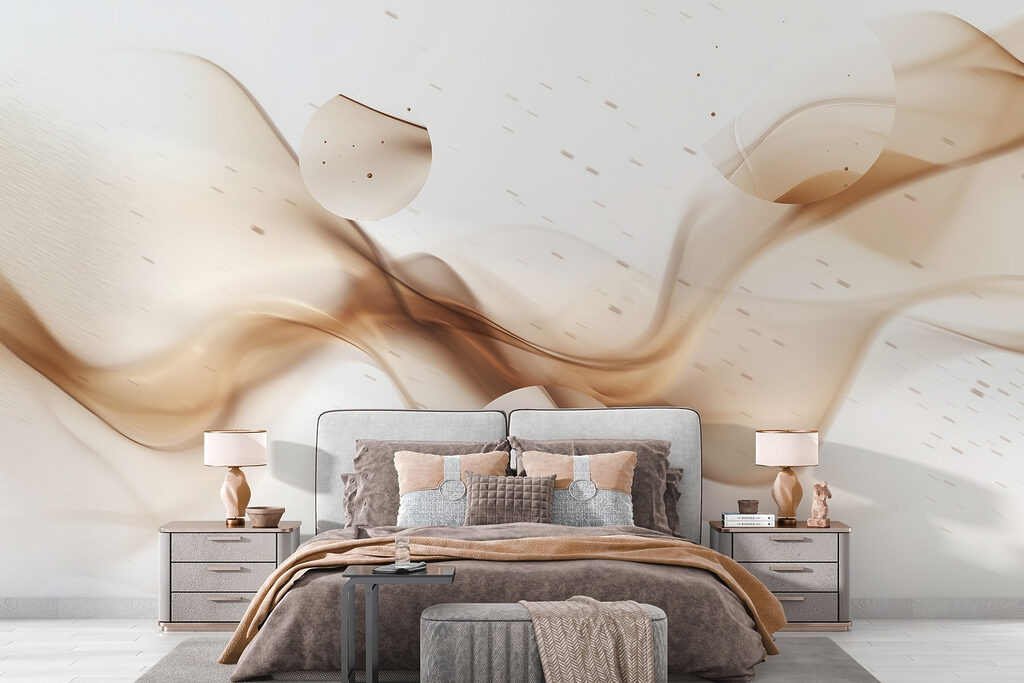 Forme fluide cu stropi — interior 1