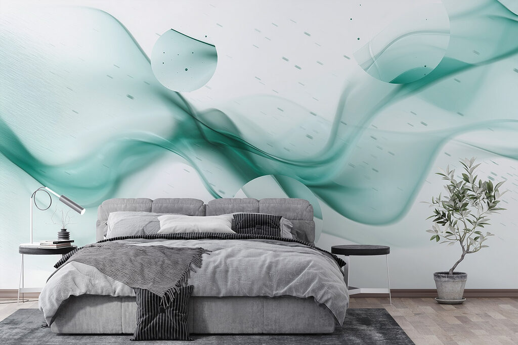 Forme fluide cu stropi — interior 1