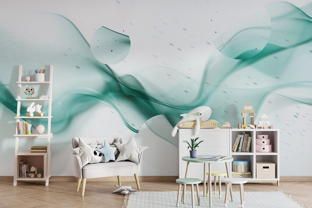 Forme fluide cu stropi — interior 3