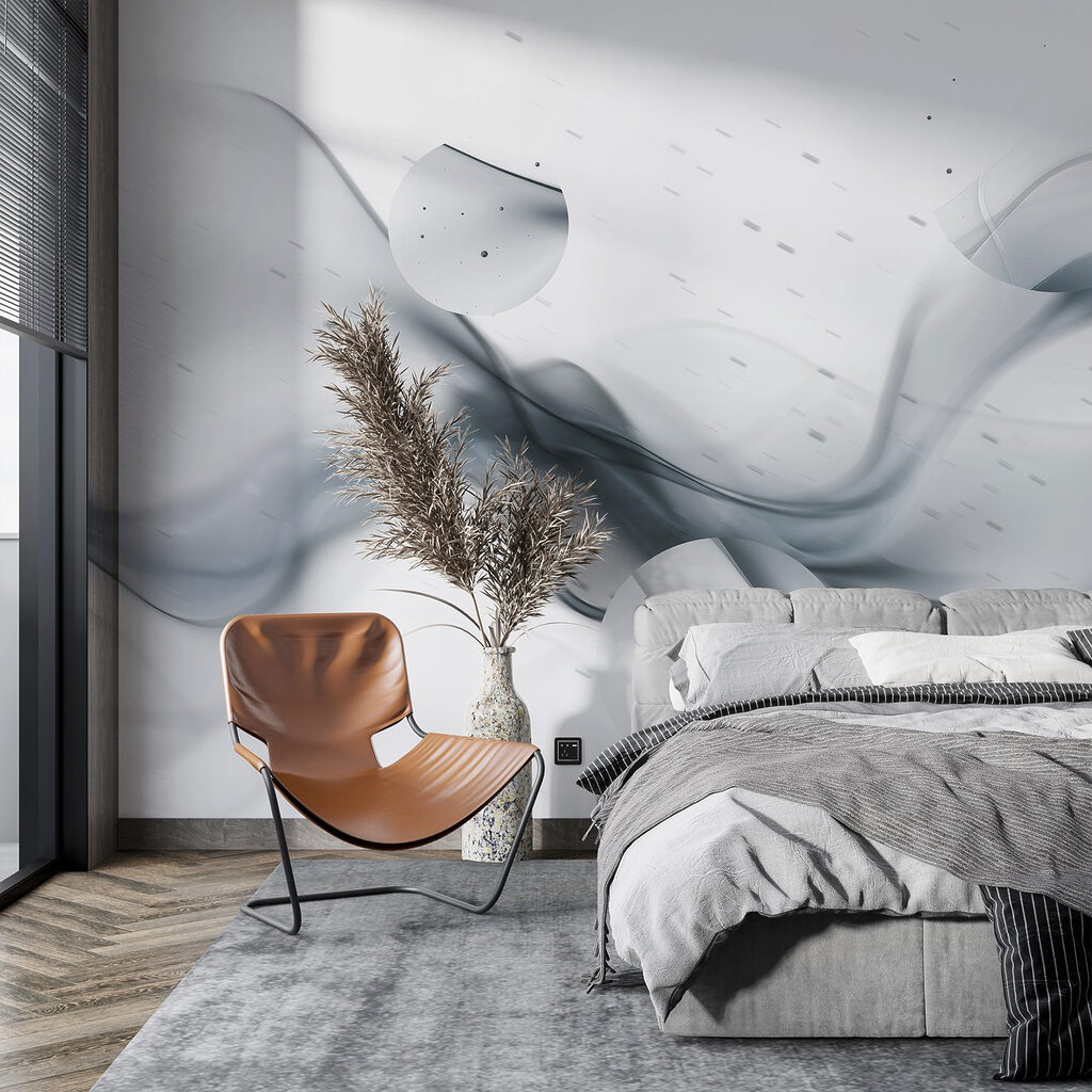 Forme fluide cu stropi — interior 1