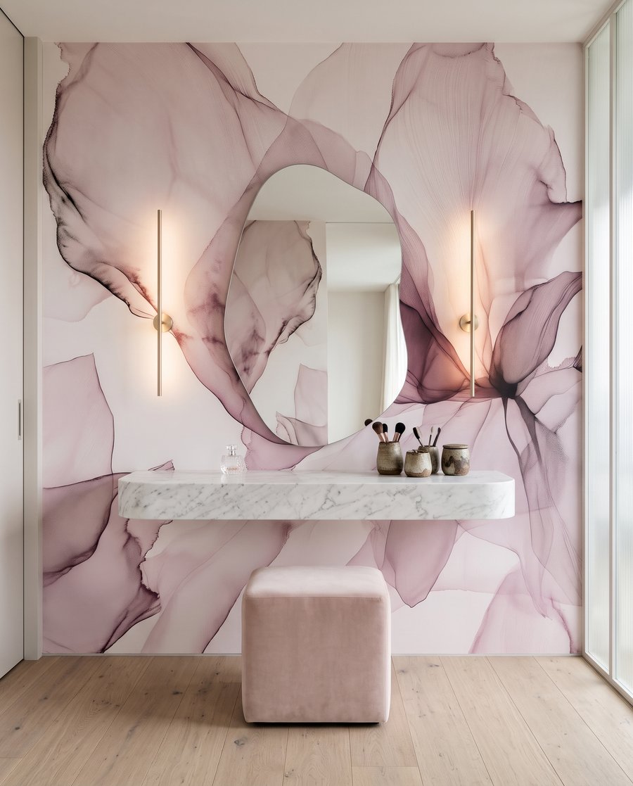 Două flori transparente — interior 2