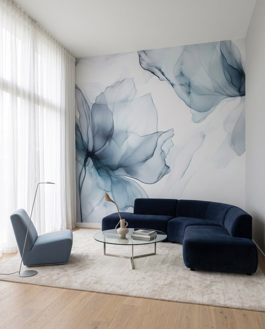 Două flori transparente — interior 2