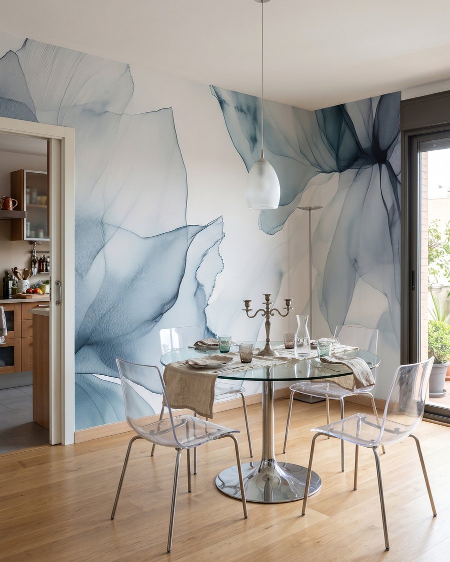Două flori transparente — interior 7