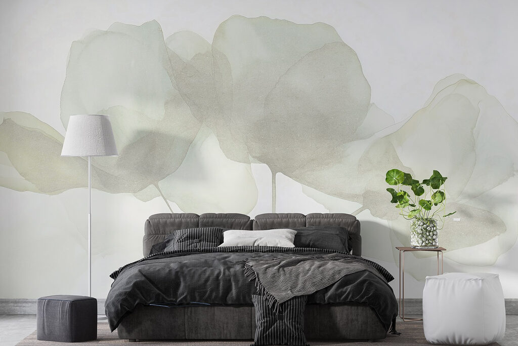 Frunze transparente pe tulpini — interior 1