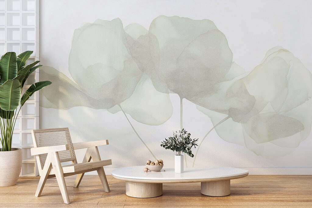 Frunze transparente pe tulpini — interior 3