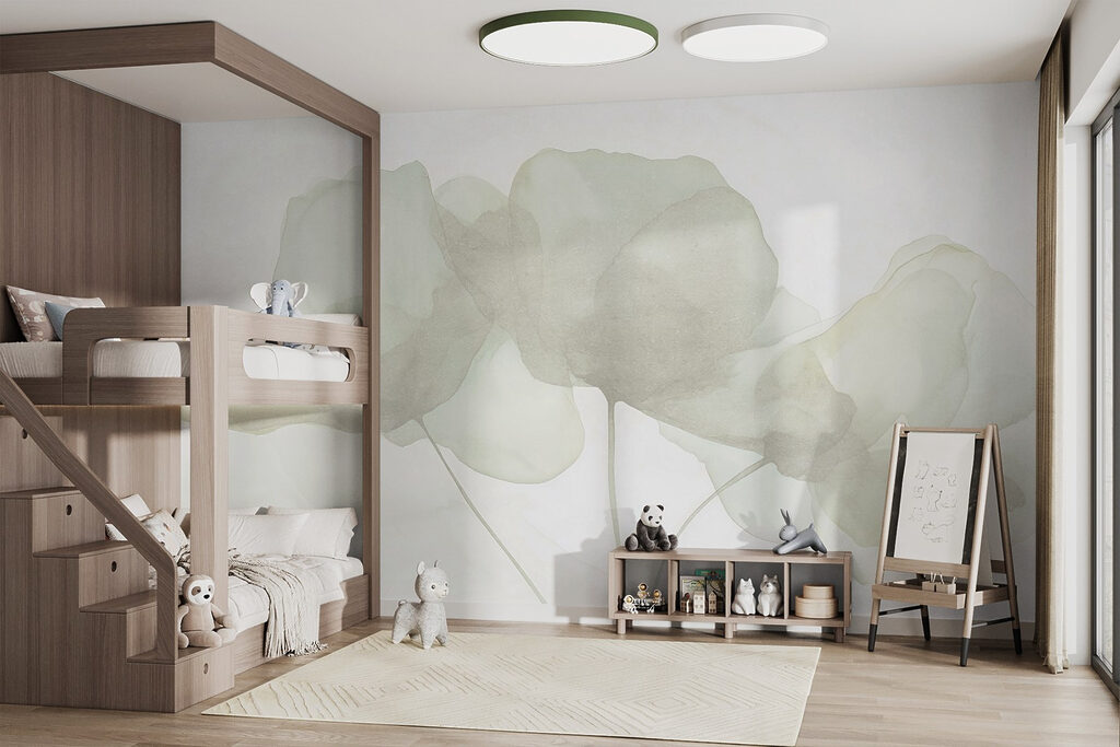 Frunze transparente pe tulpini — interior 5
