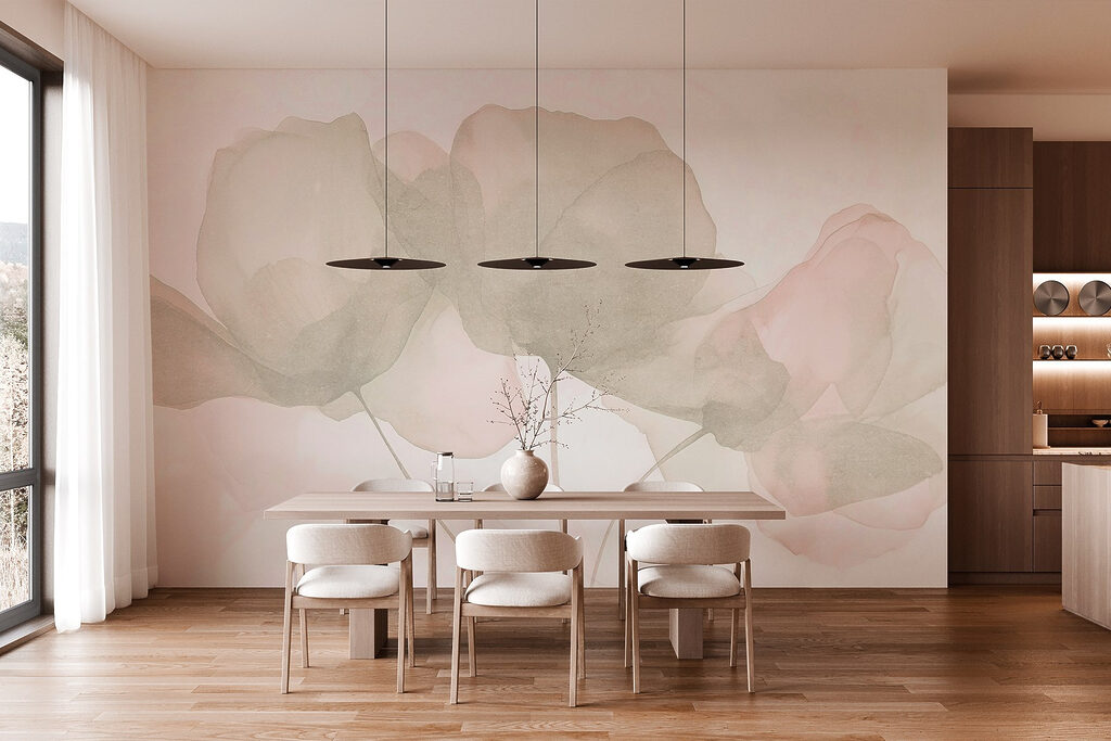 Frunze transparente pe tulpini — interior 3