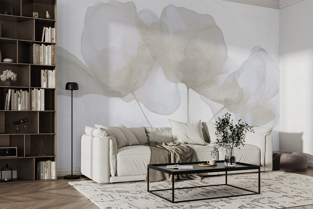 Frunze transparente pe tulpini — interior 3