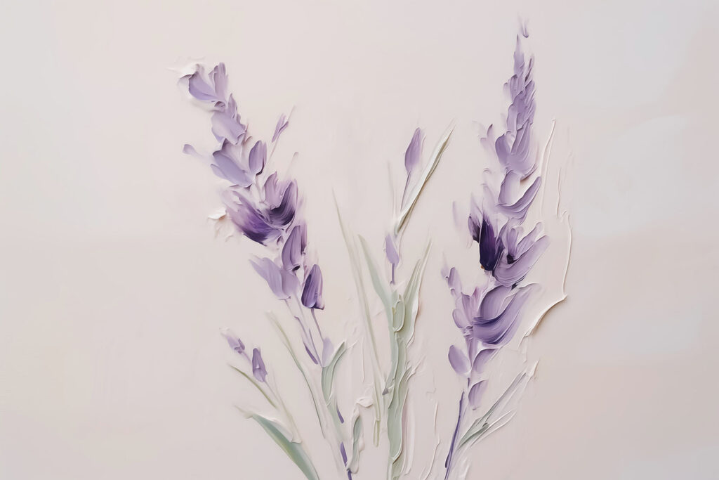 Spice violete pe roz — design complet
