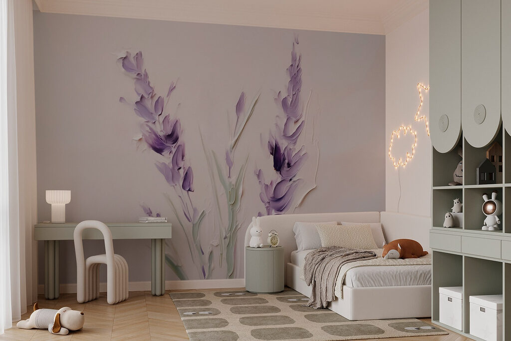 Spice violete pe roz — interior 2