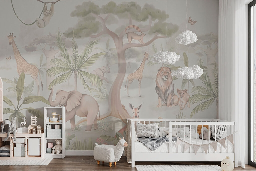Animale în jurul copacului — interior 2