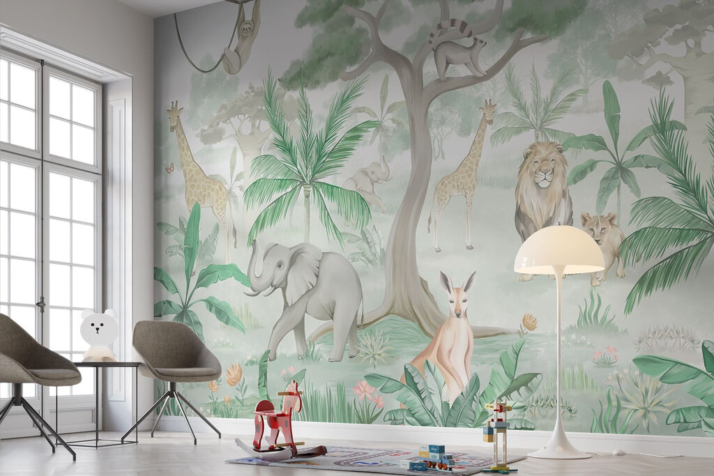 Animale în jurul copacului — interior 2
