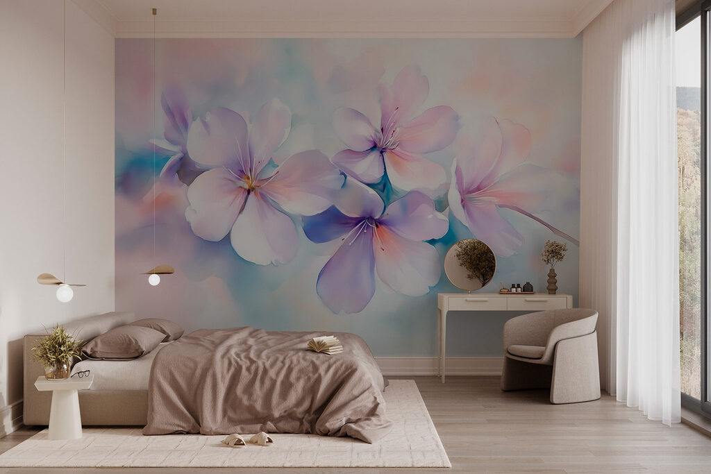 Flori pastelate în ceață — interior 2