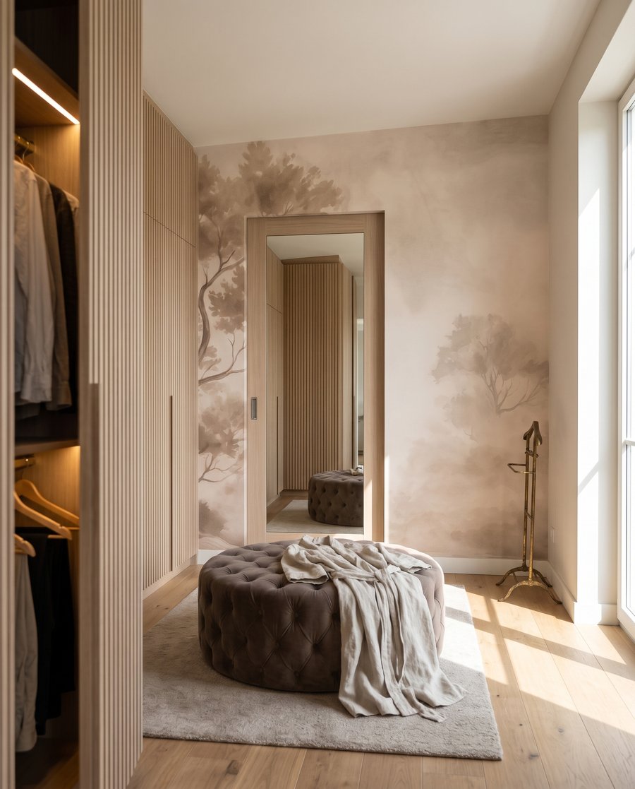 Copac înalt în ceață — interior 3