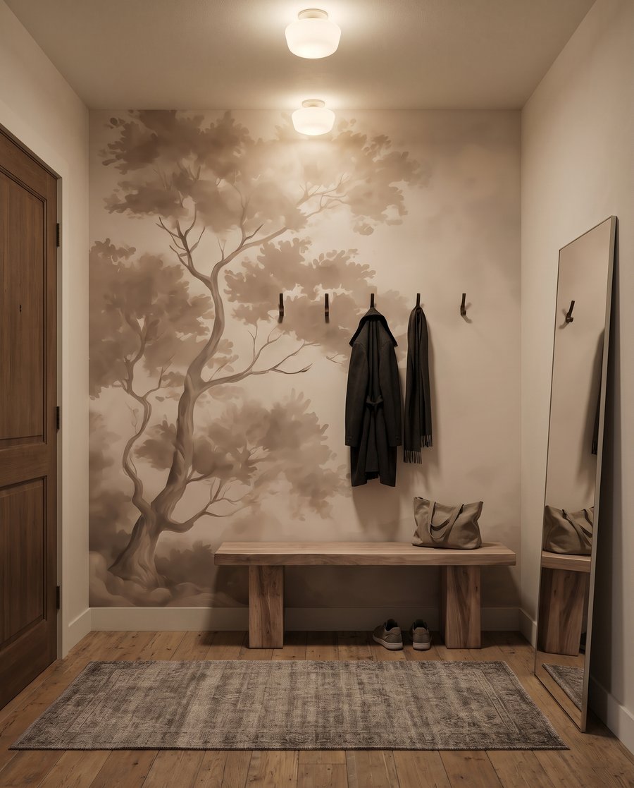 Copac înalt în ceață — interior 5