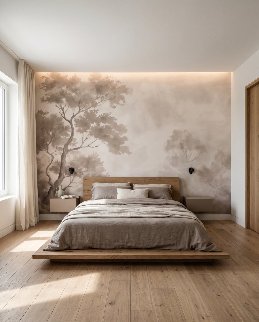 Copac înalt în ceață — interior 2