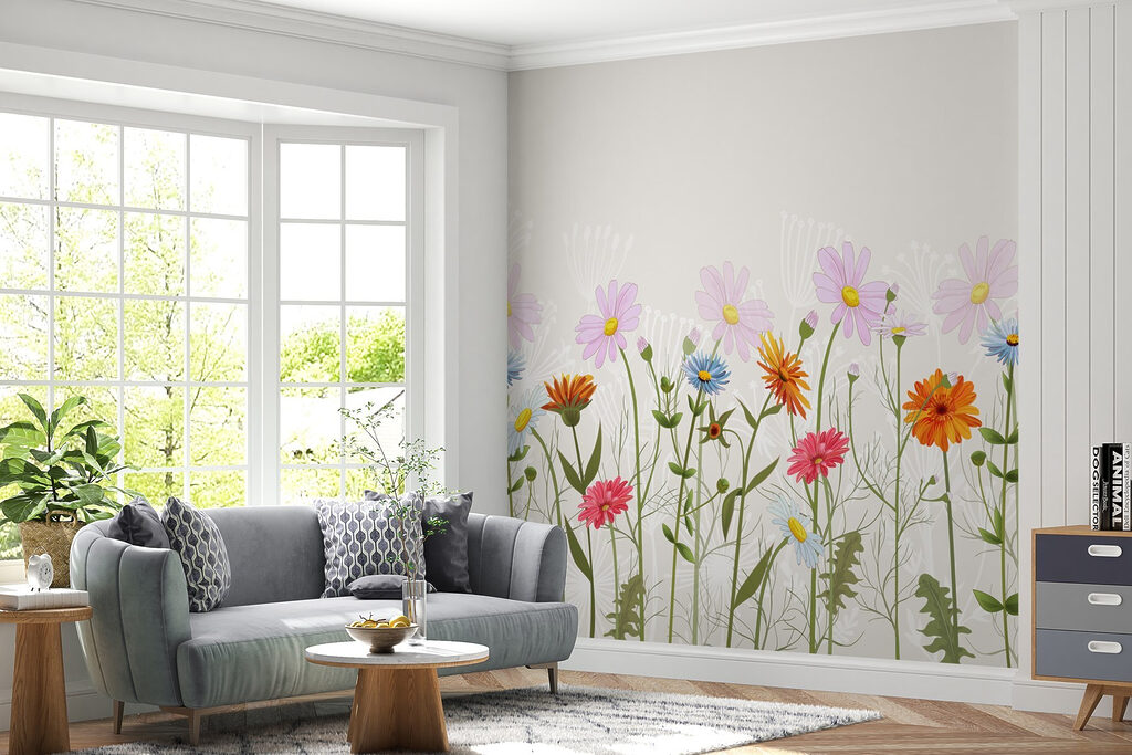Flori colorate de câmp — interior 2