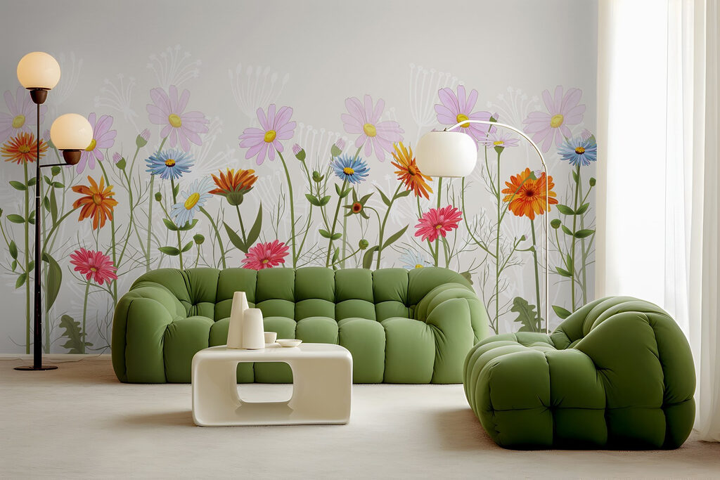 Flori colorate de câmp — interior 3