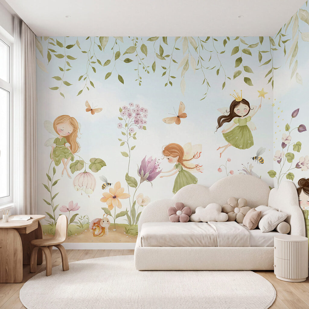 Zânișoare printre flori — interior 2