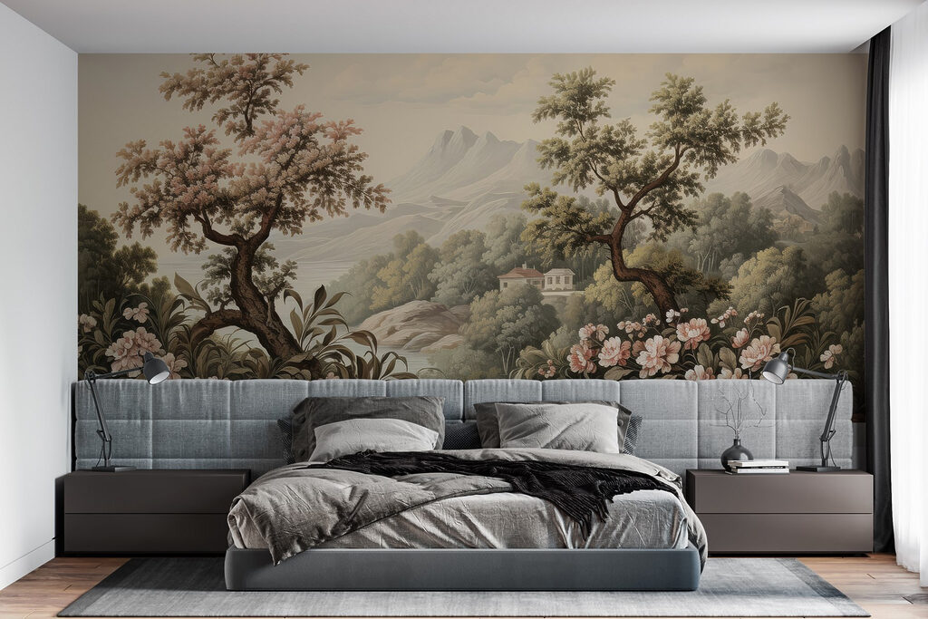 Pomi înfloriți în vale — interior 2