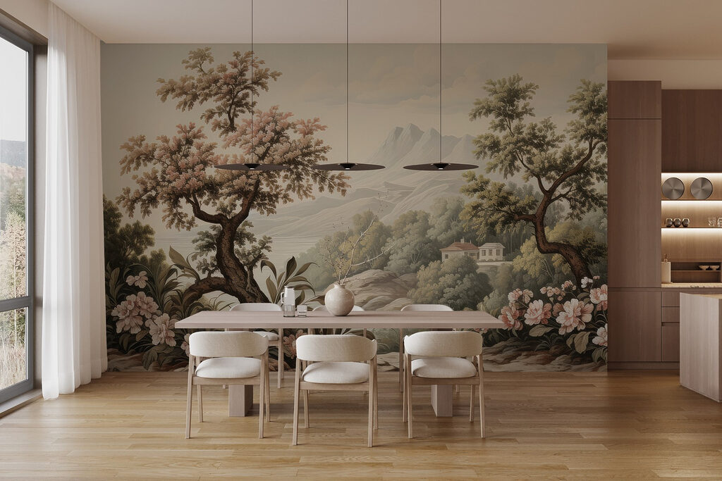 Pomi înfloriți în vale — interior 3