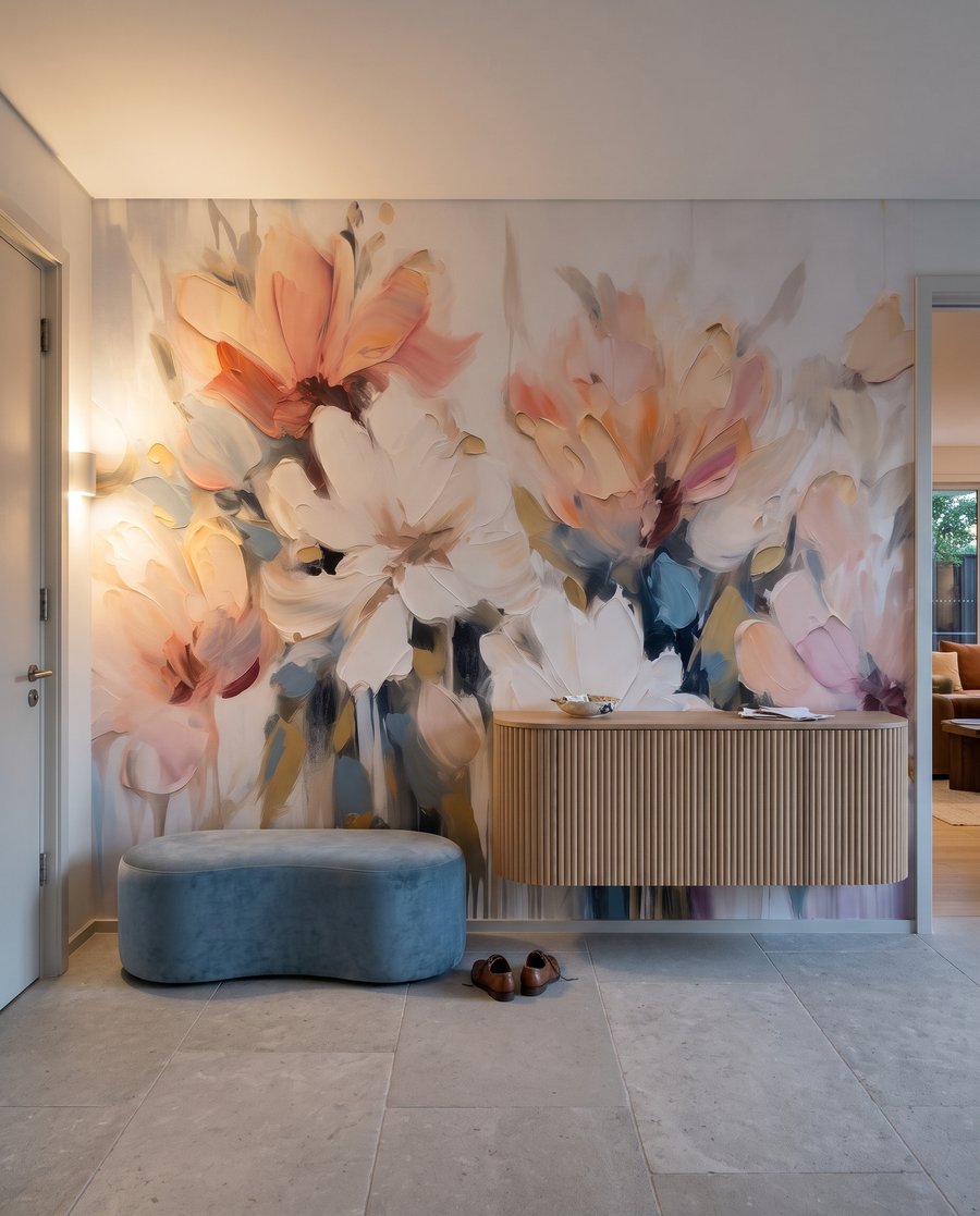 Tușe largi pe tulpini — interior 7