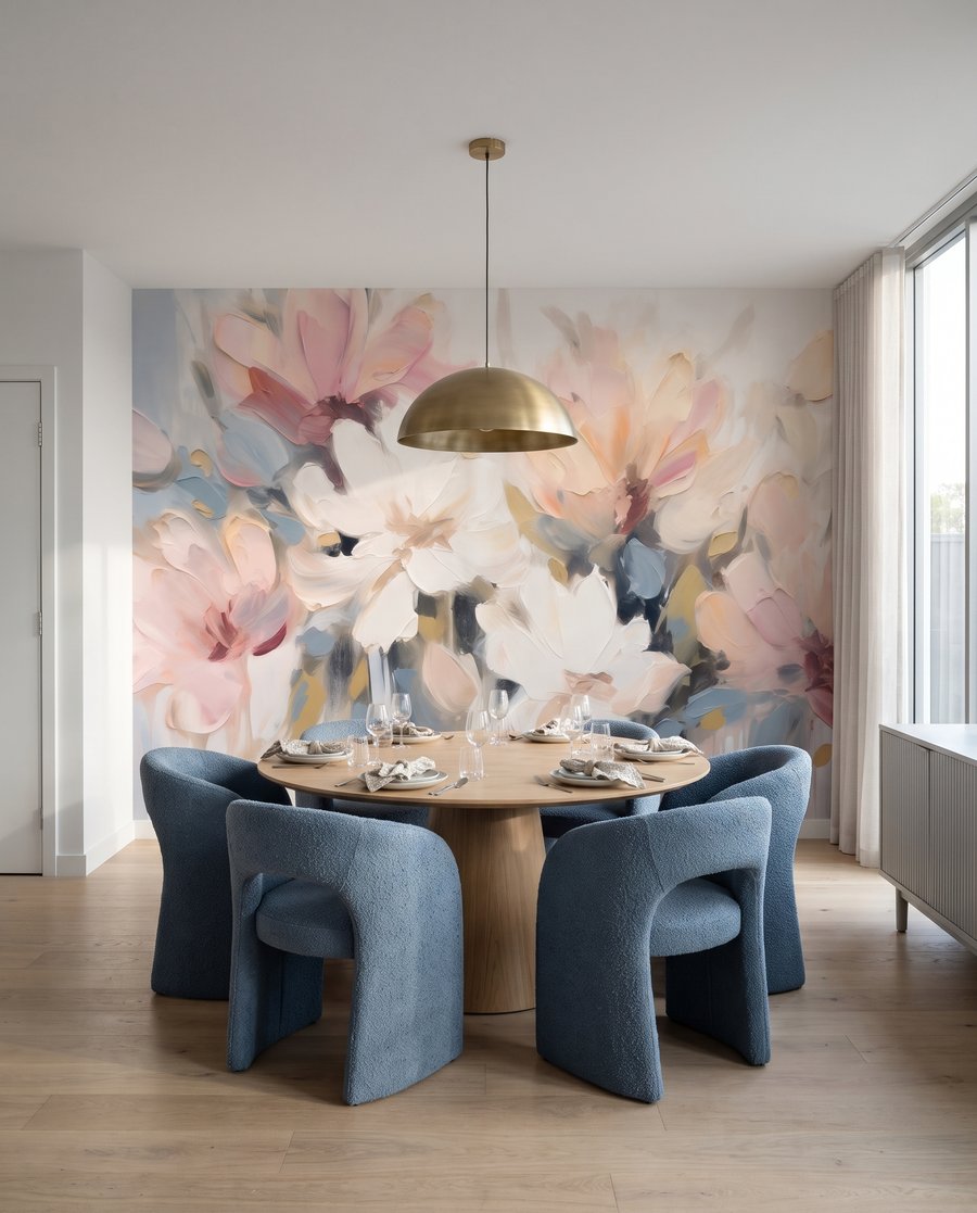 Tușe largi pe tulpini — interior 10