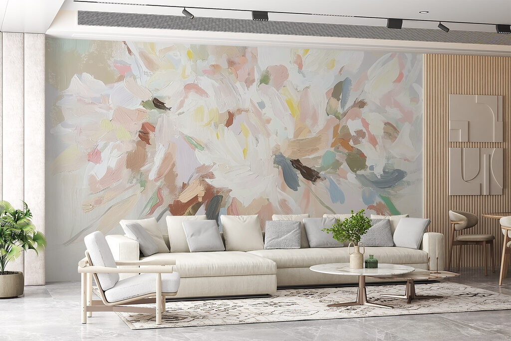 Flori albe pictate — interior 3