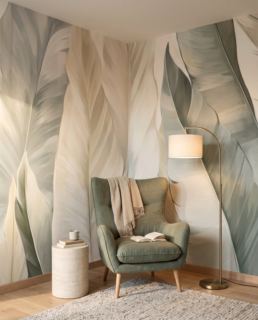 Frunze lungi, luminoase — interior 3