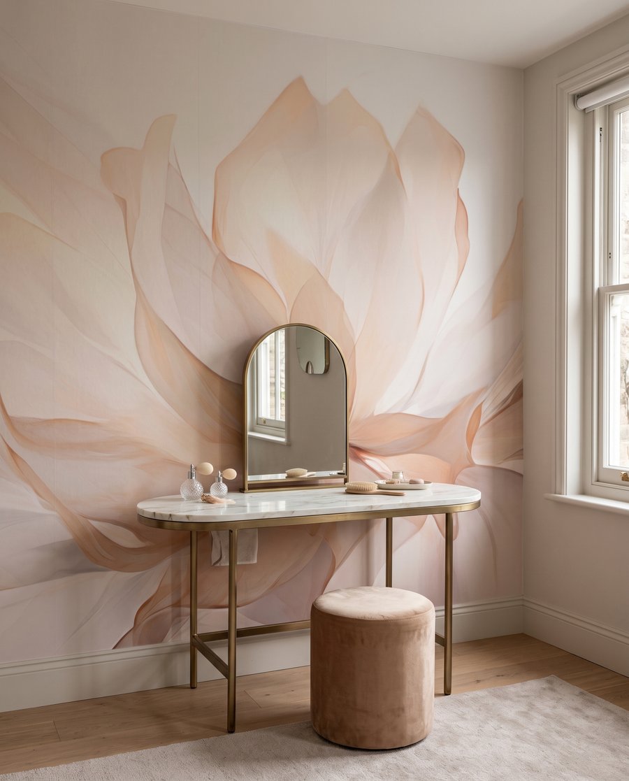 Floare crem transparentă — interior 2
